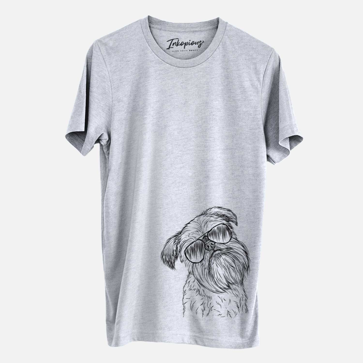 Aviator Jasper Joe the Brussels Griffon - Unisex Crewneck