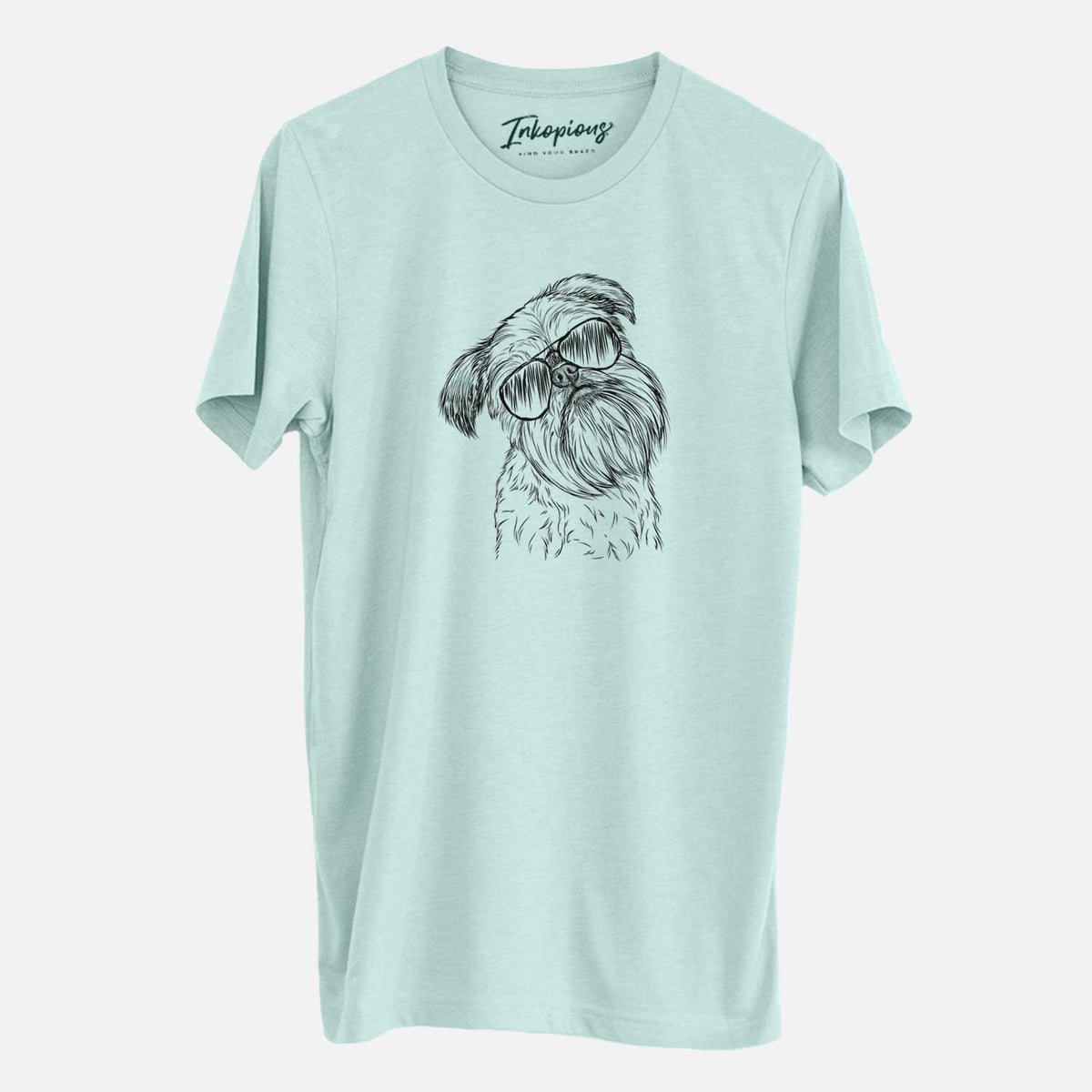 Aviator Jasper Joe the Brussels Griffon - Unisex Crewneck