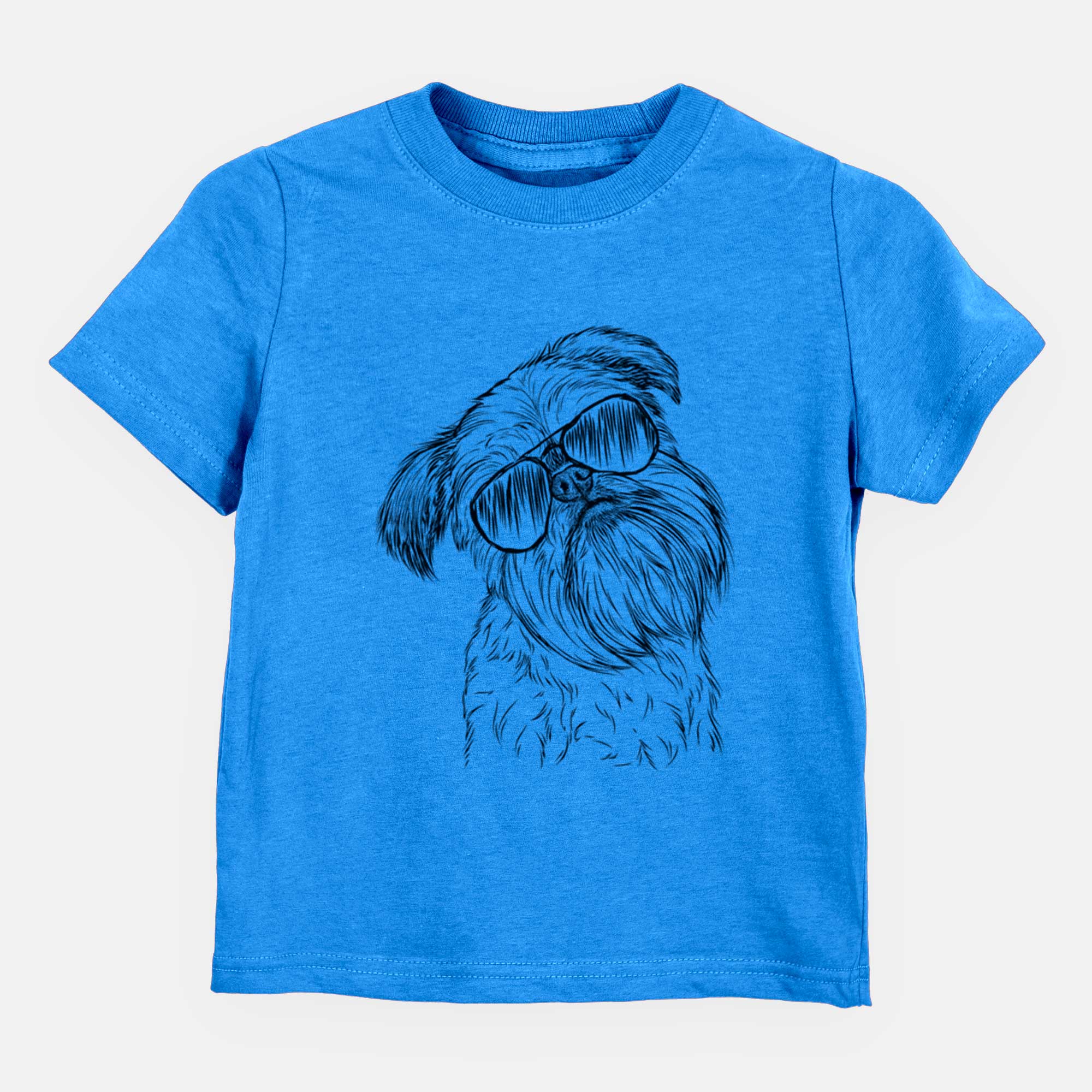 Aviator Jasper Joe the Brussels Griffon - Kids/Youth/Toddler Shirt