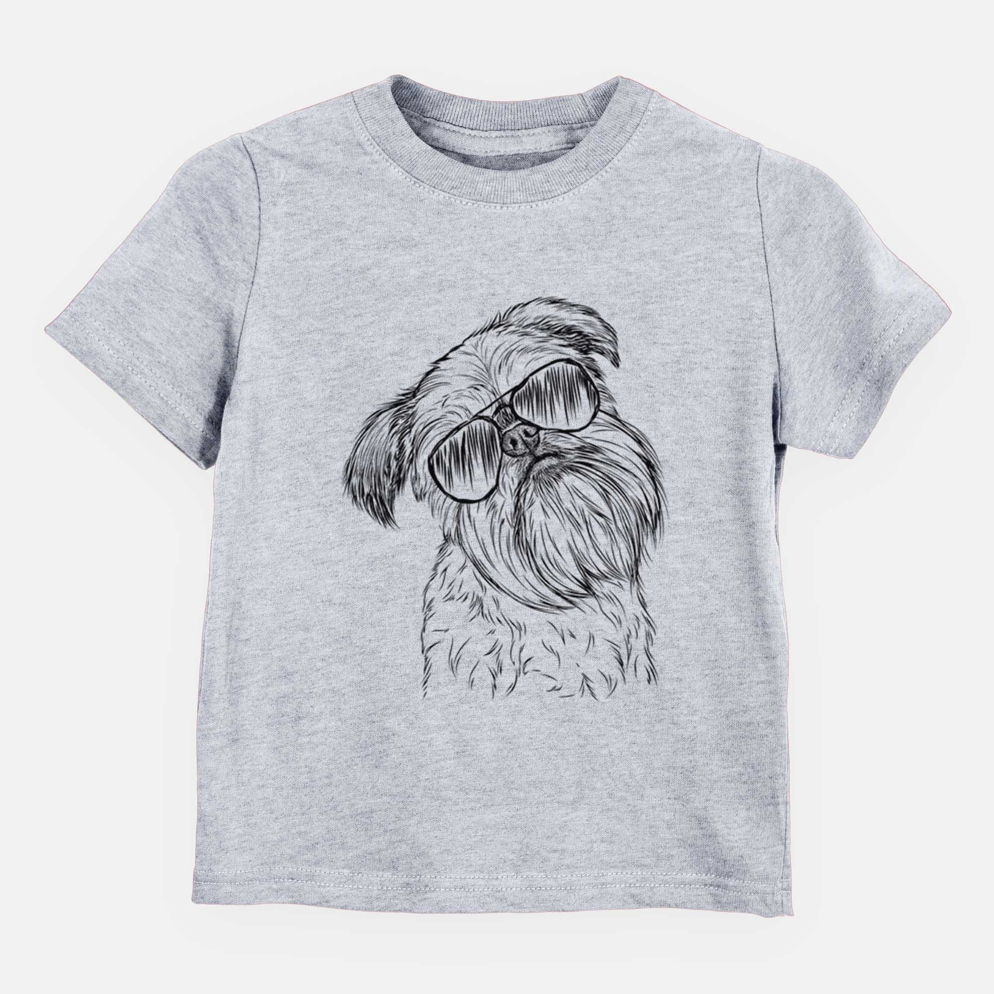 Aviator Jasper Joe the Brussels Griffon - Kids/Youth/Toddler Shirt