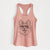 Jasper the Pomchi - Women's Racerback Tanktop