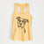 Jax the American Pitbull Terrier Mix - Women's Racerback Tanktop