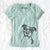 Aviator Jax the American Pitbull Terrier Mix - Women's V-neck Shirt