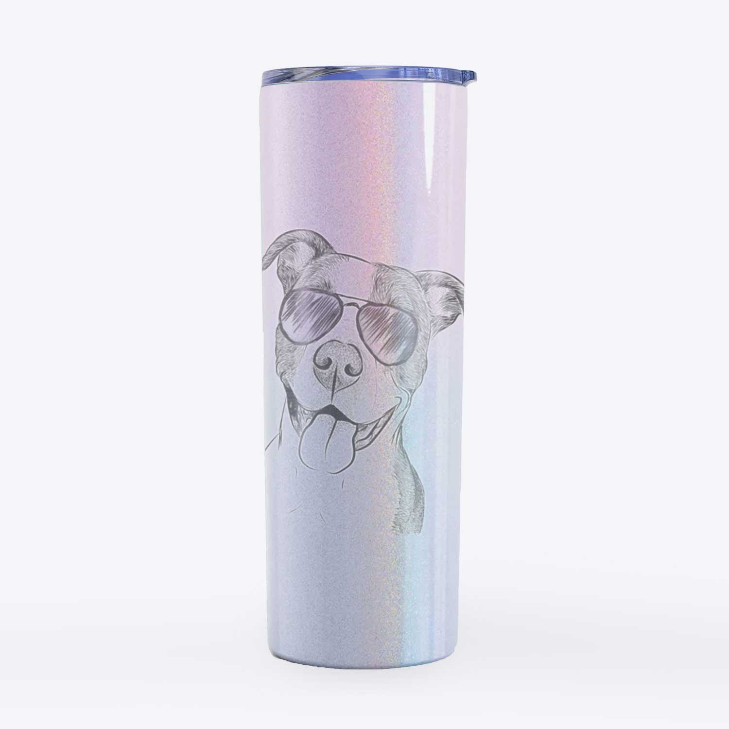 Jax the American Pitbull Terrier Mix - 20oz Skinny Tumbler