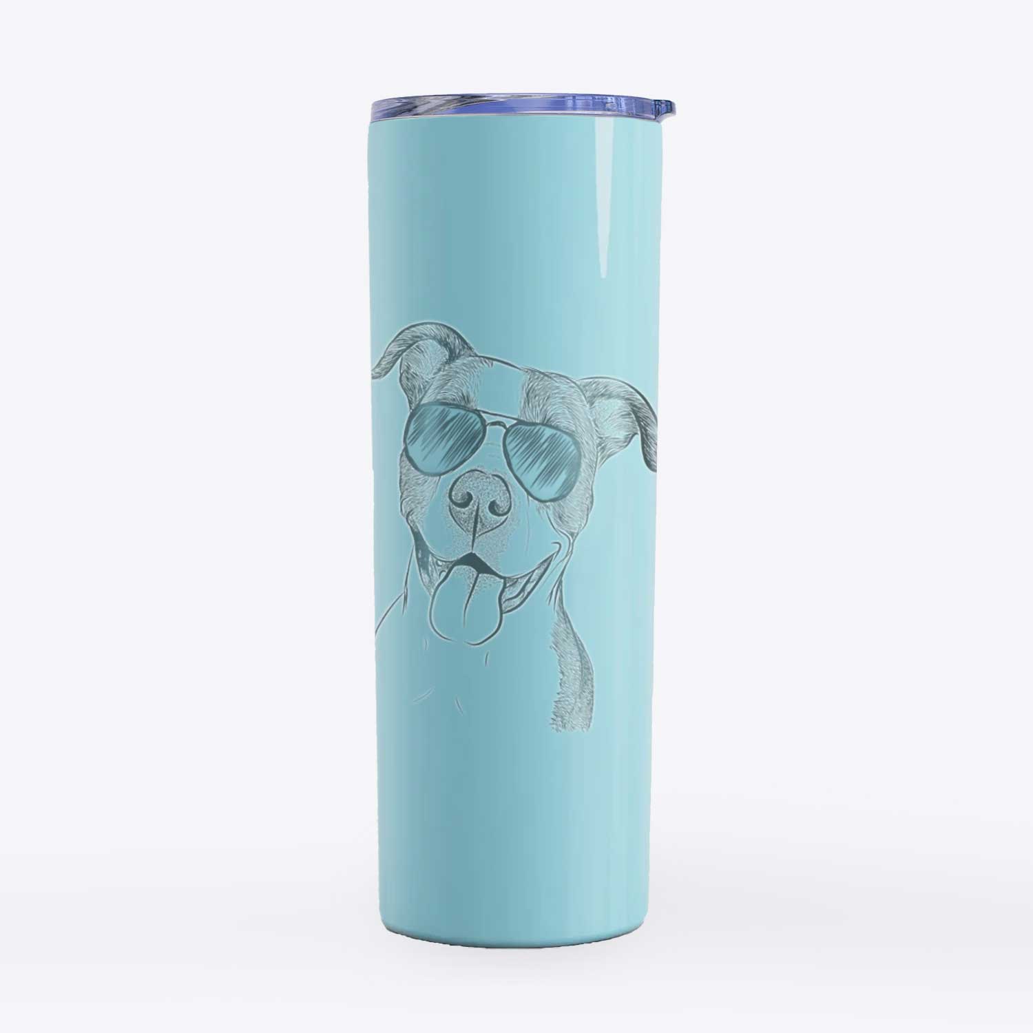 Jax the American Pitbull Terrier Mix - 20oz Skinny Tumbler