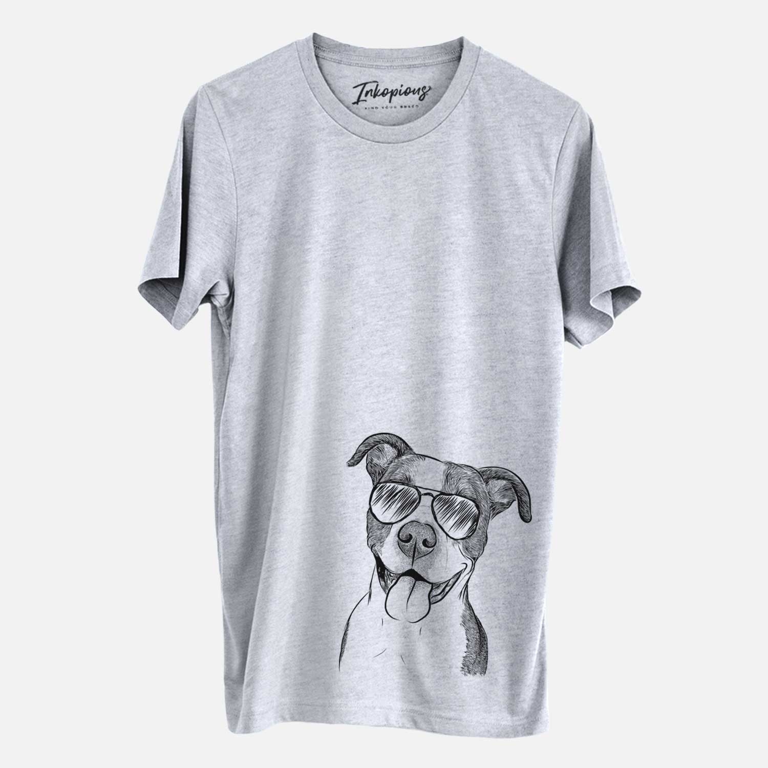 Aviator Jax the American Pitbull Terrier Mix - Unisex Crewneck