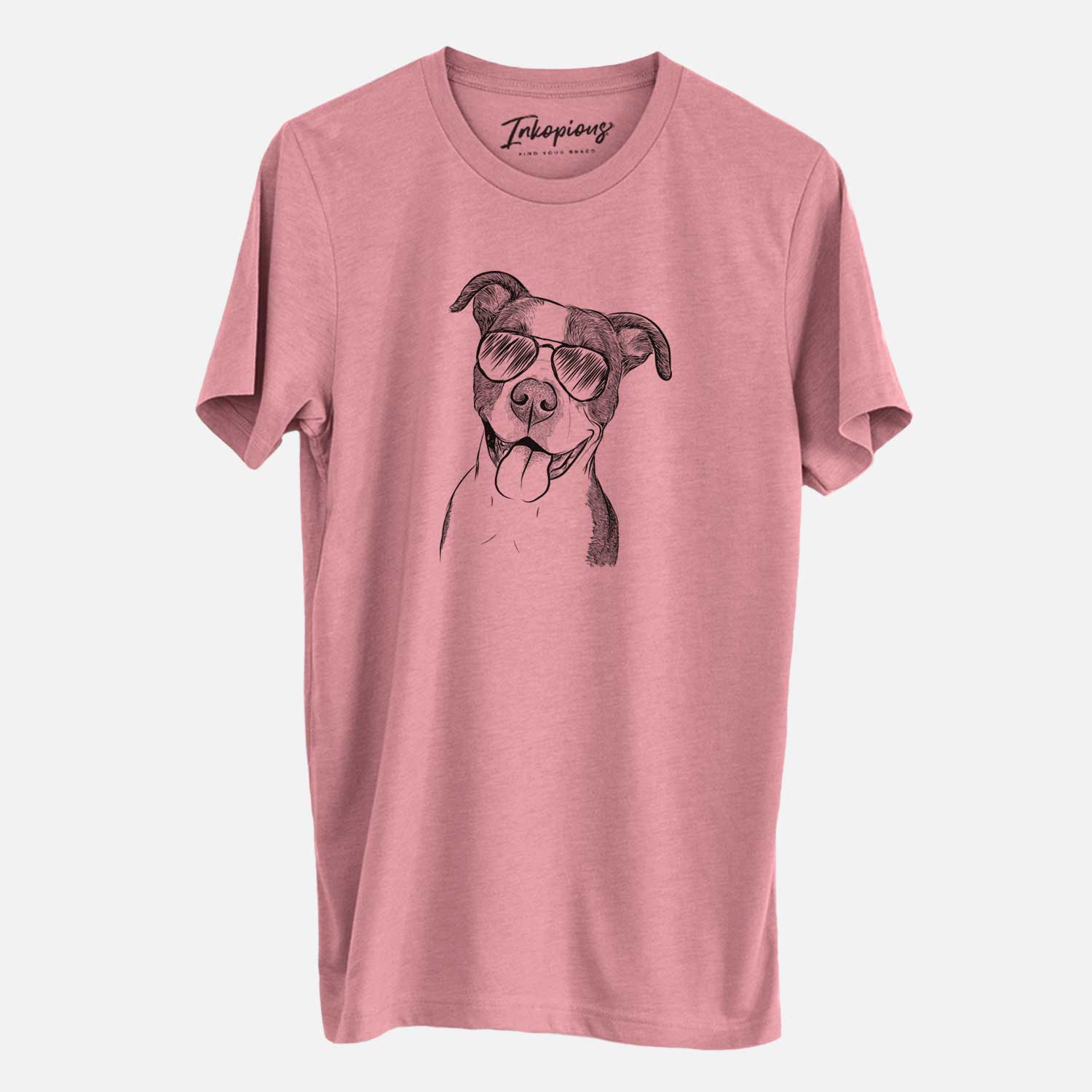 Aviator Jax the American Pitbull Terrier Mix - Unisex Crewneck