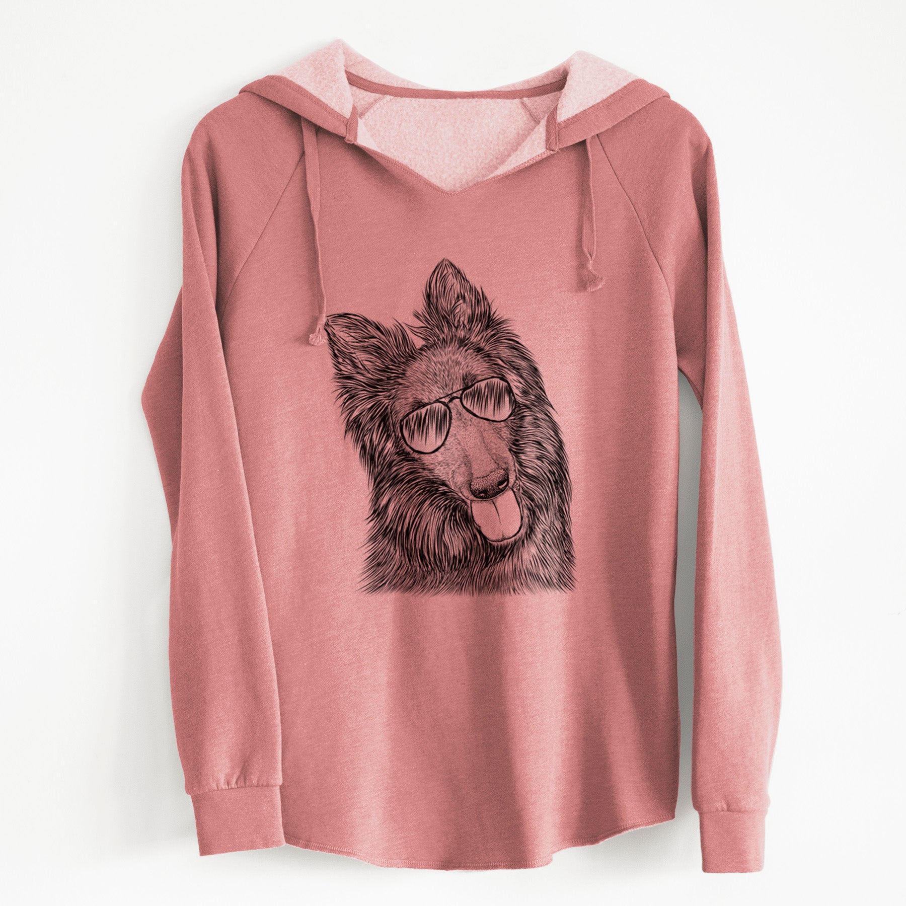 Aviator Jaxx the Belgian Tervuren - Cali Wave Hooded Sweatshirt