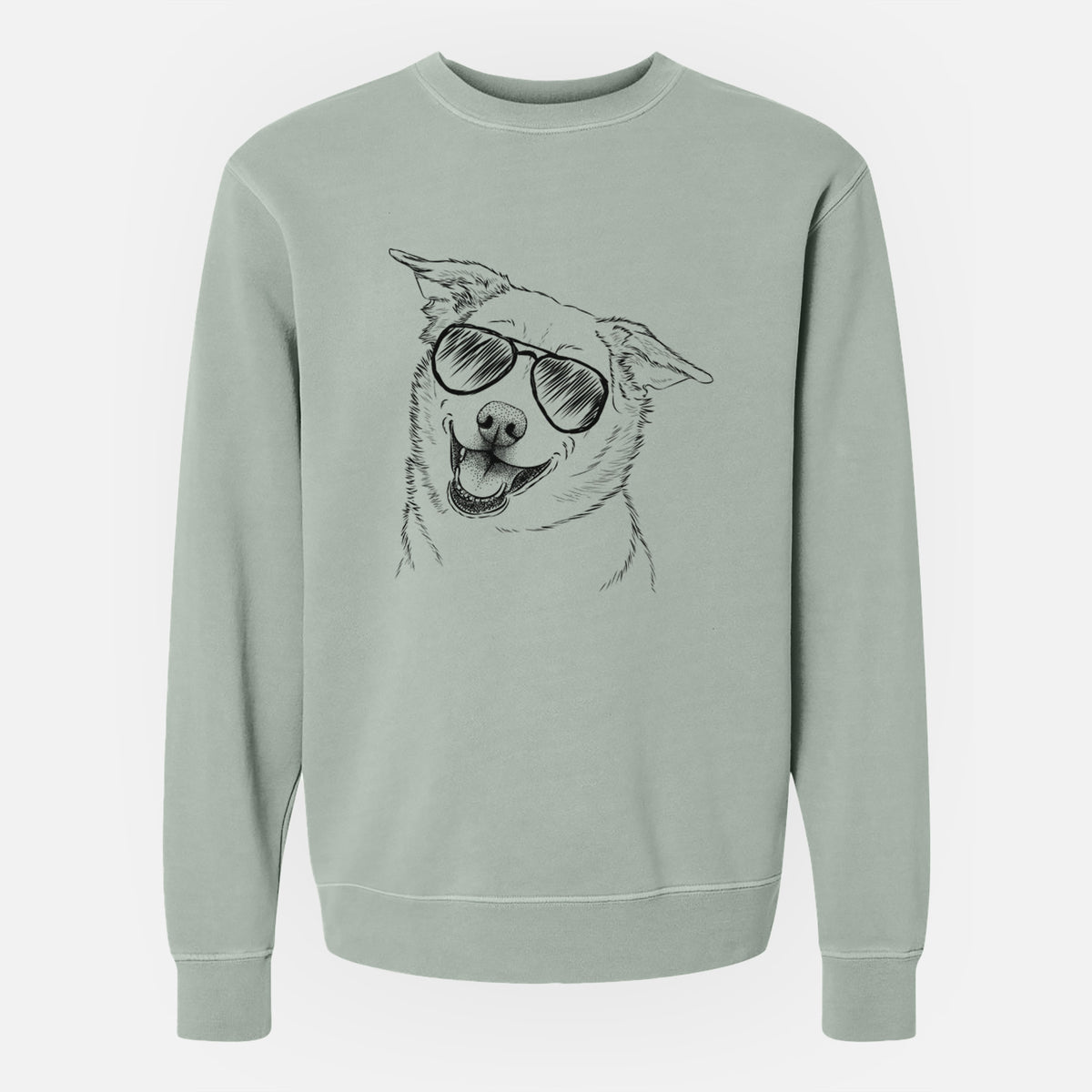 Aviator Jazz the Lab Mix - Unisex Pigment Dyed Crew Sweatshirt