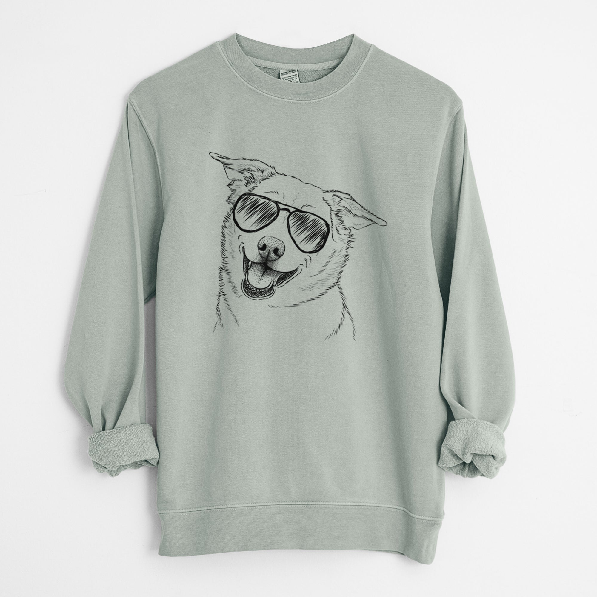 Aviator Jazz the Lab Mix - Unisex Pigment Dyed Crew Sweatshirt