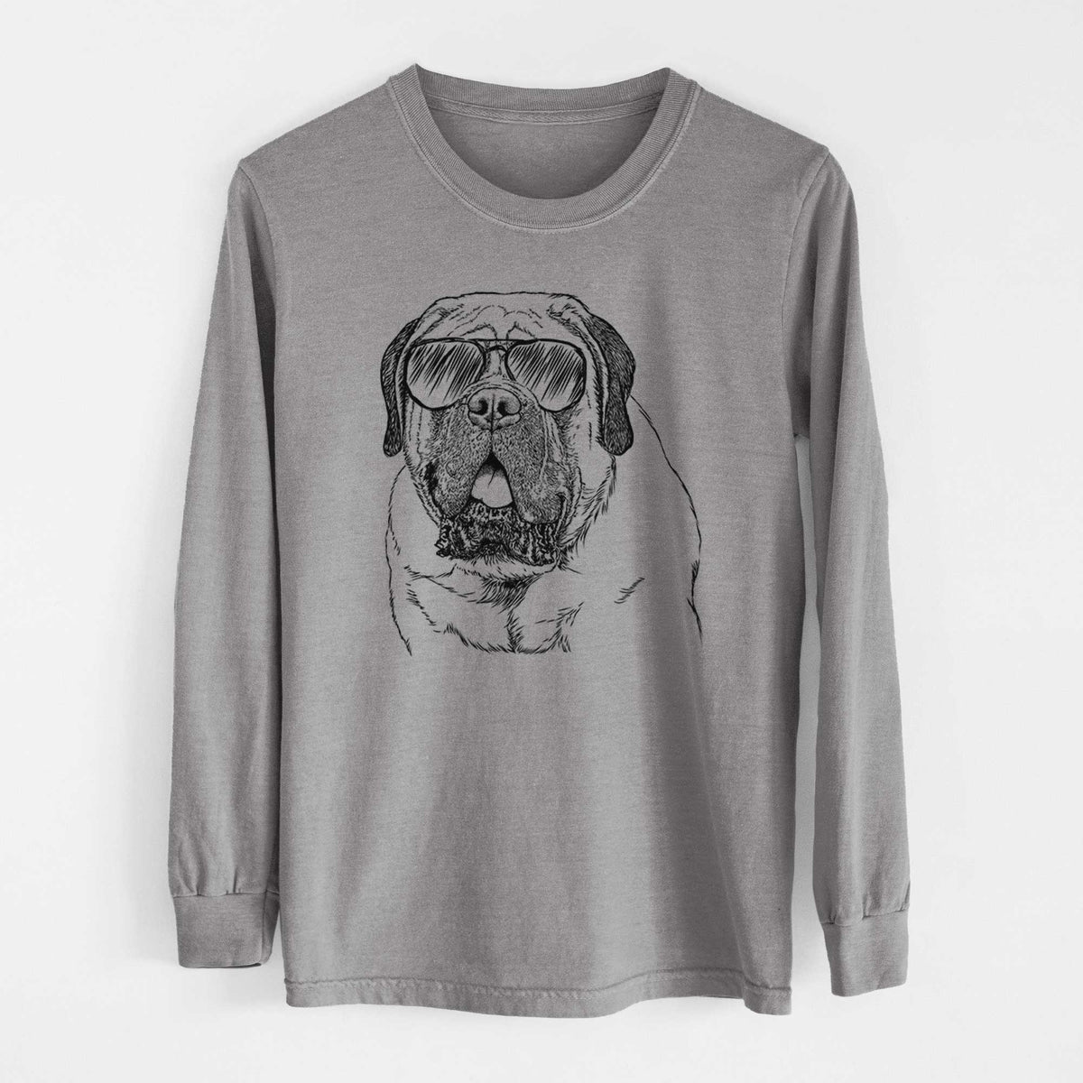 Aviators Jed the English Mastiff - Heavyweight 100% Cotton Long Sleeve