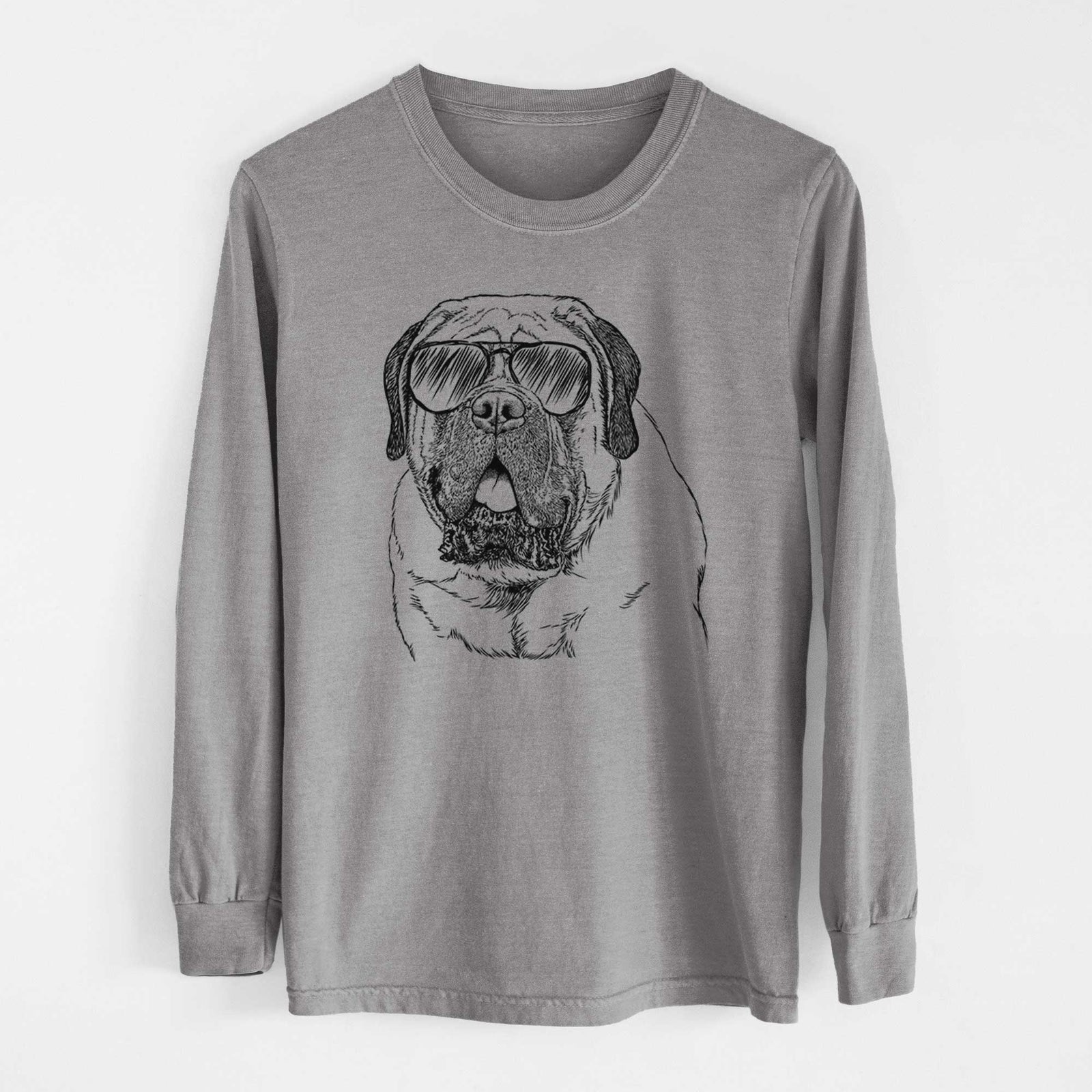 Aviators Jed the English Mastiff - Heavyweight 100% Cotton Long Sleeve