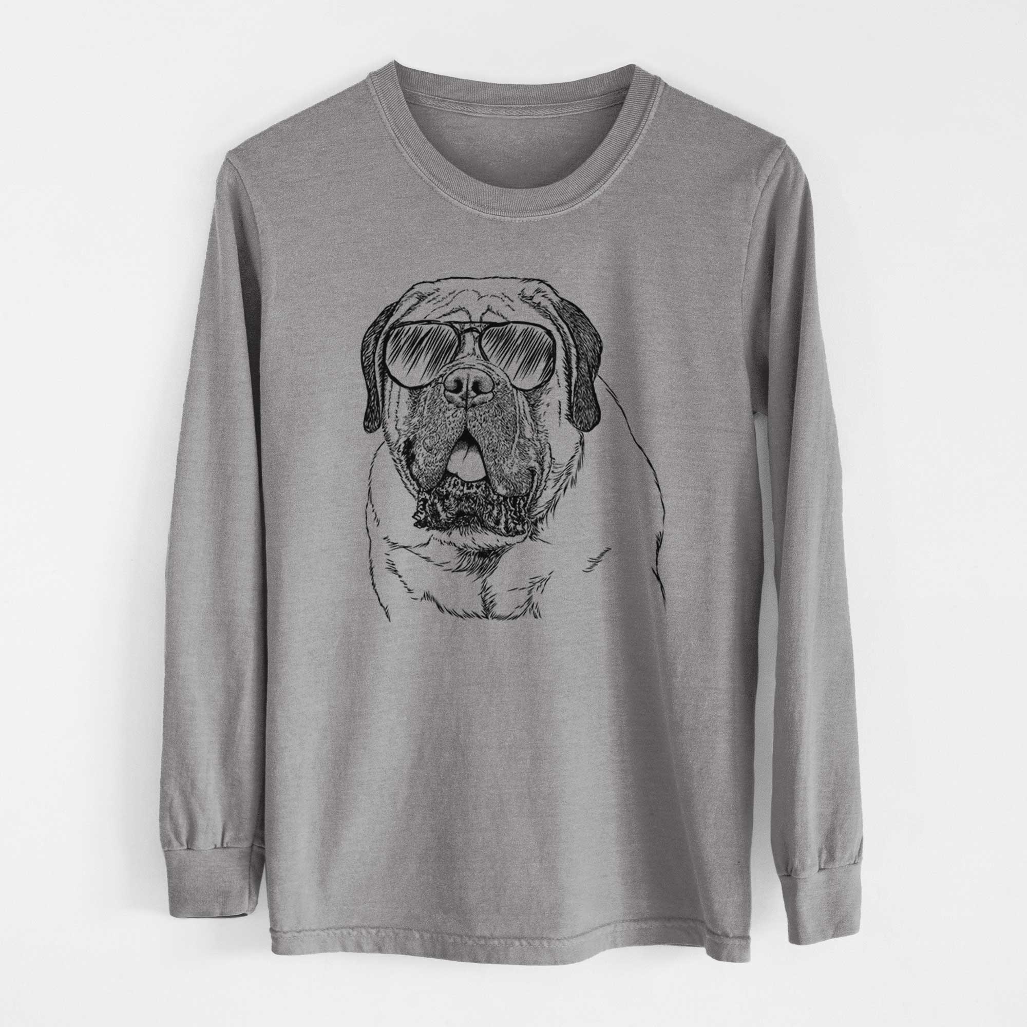 Aviators Jed the English Mastiff - Heavyweight 100% Cotton Long Sleeve