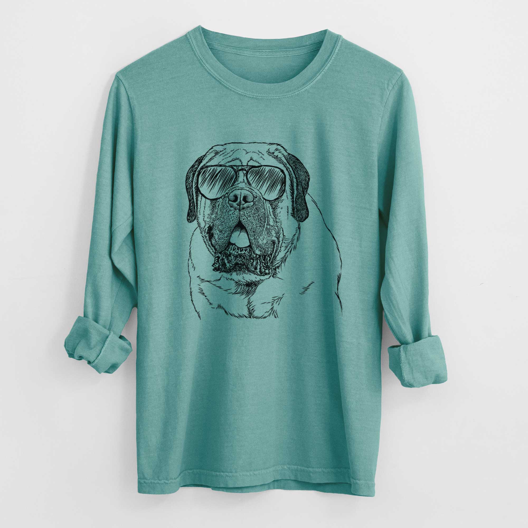 Aviators Jed the English Mastiff - Heavyweight 100% Cotton Long Sleeve