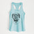 Jed the English Mastiff - Women's Racerback Tanktop