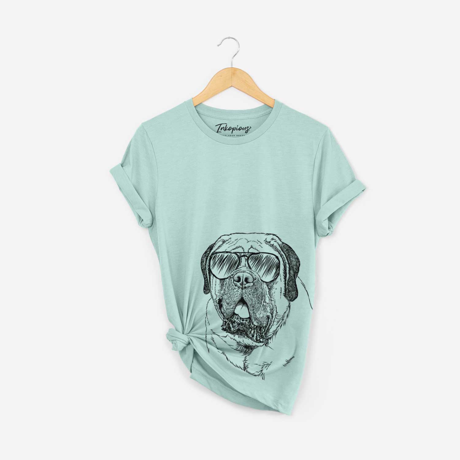 Jed the English Mastiff - Bella Canvas Unisex Crewneck