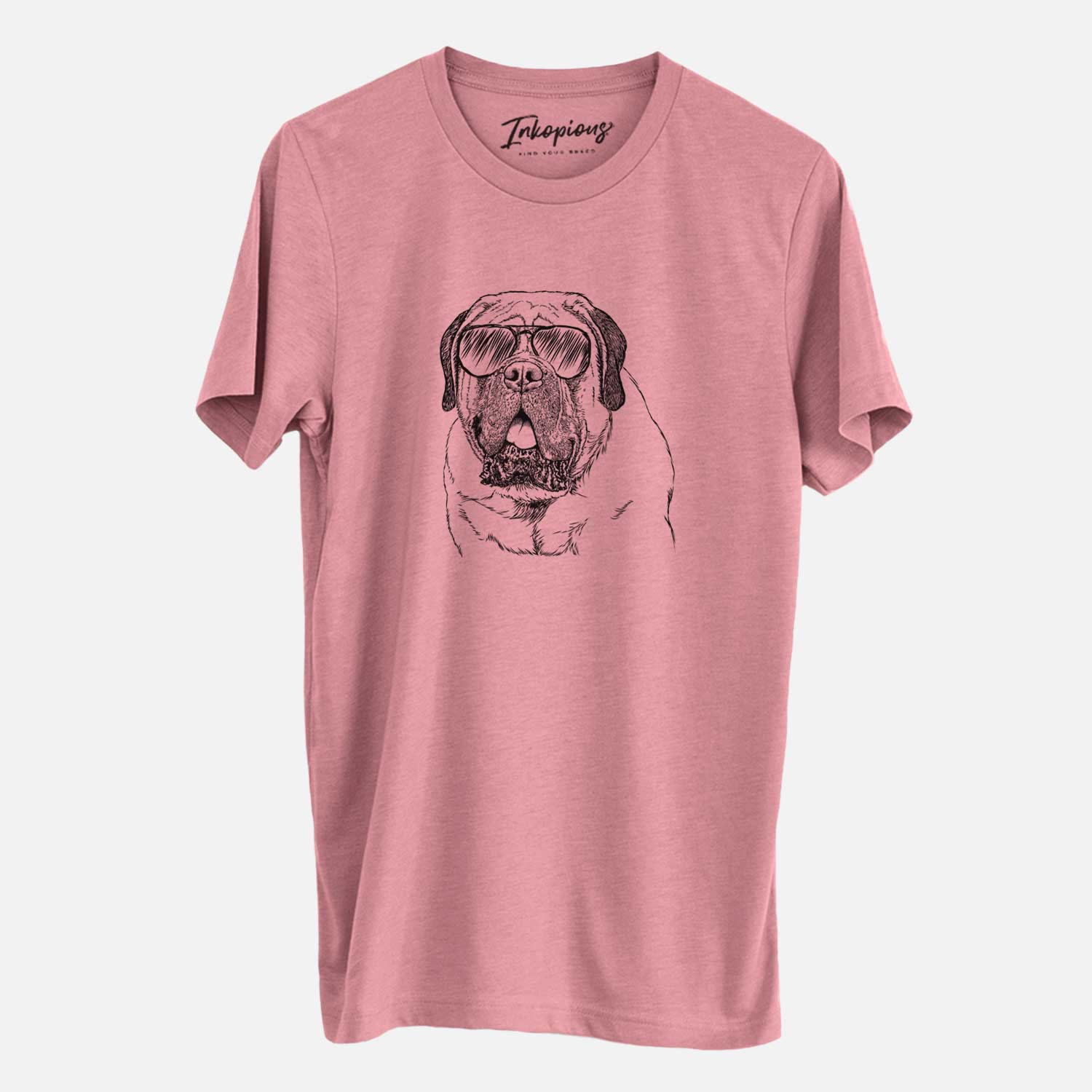 Aviator Jed the English Mastiff - Unisex Crewneck
