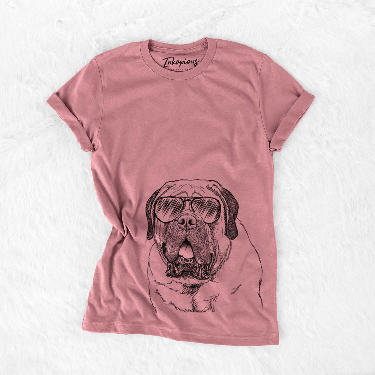 Aviator Jed the English Mastiff - Unisex Crewneck