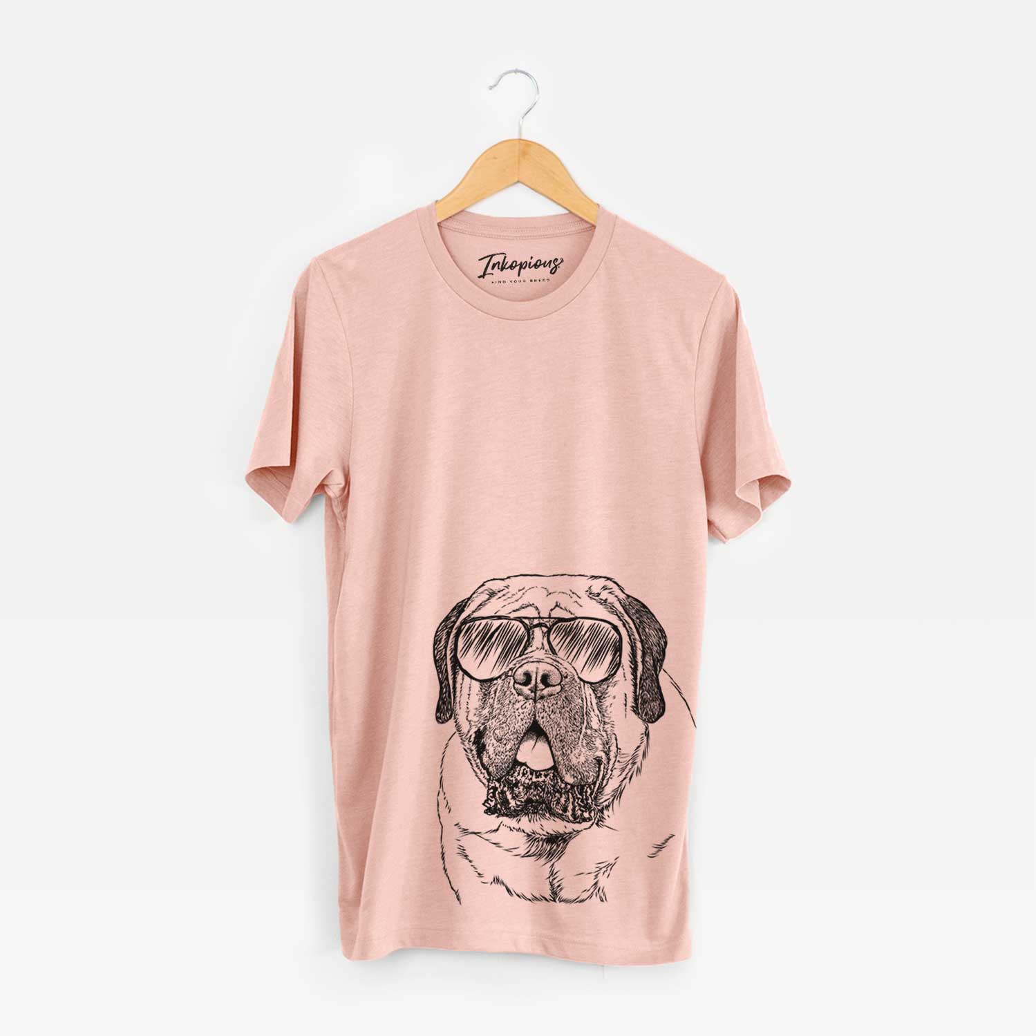 Jed the English Mastiff - Bella Canvas Unisex Crewneck