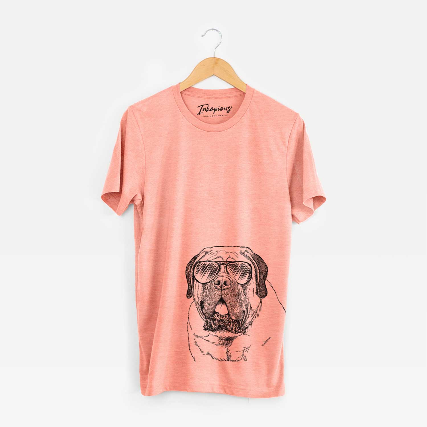 Aviator Jed the English Mastiff - Unisex Crewneck