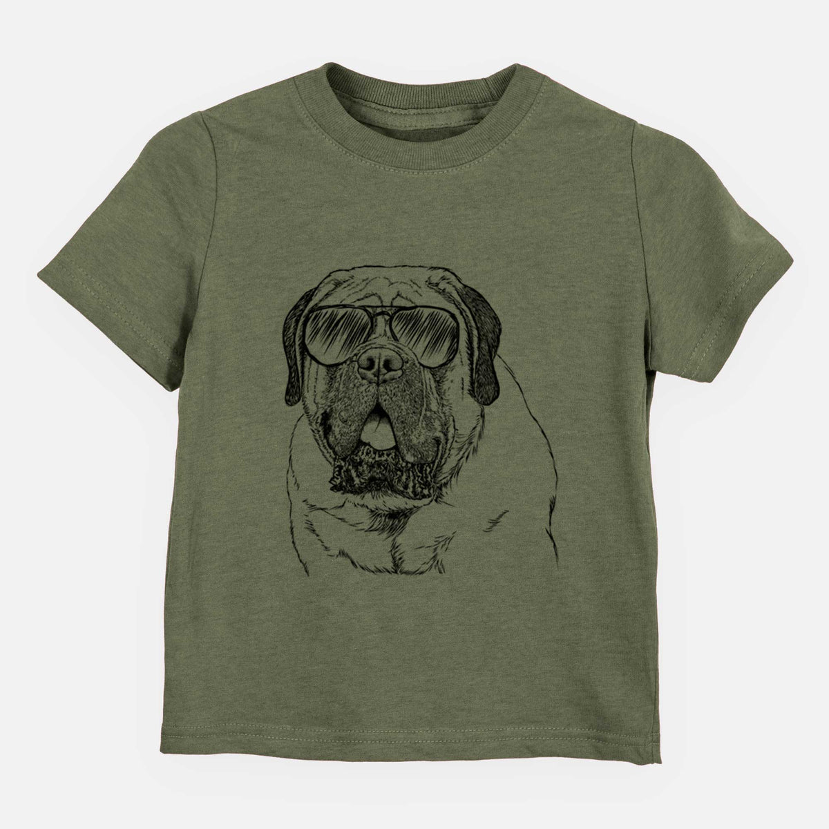 Aviator Jed the English Mastiff - Kids/Youth/Toddler Shirt