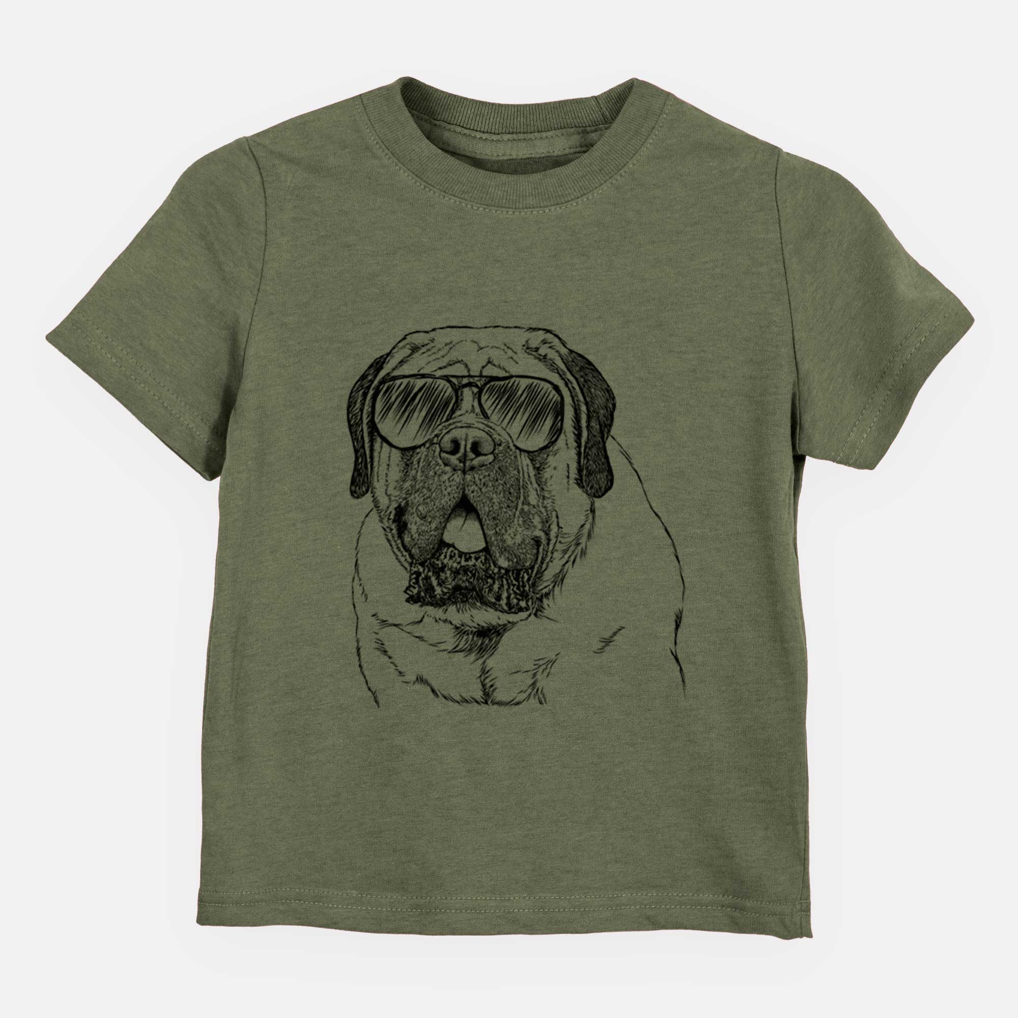 Aviator Jed the English Mastiff - Kids/Youth/Toddler Shirt