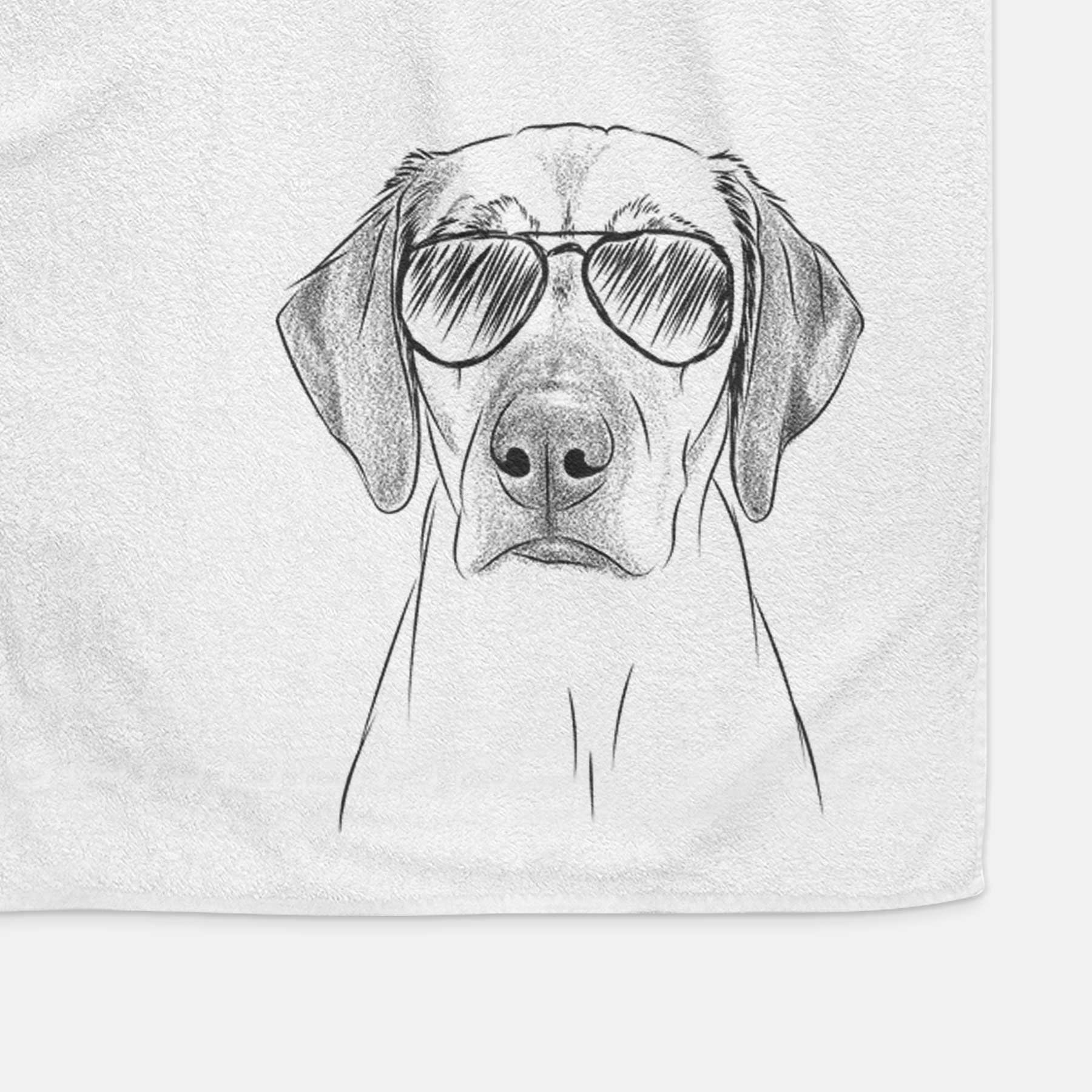 Jenga the Rhodesian Ridgeback Decorative Hand Towel