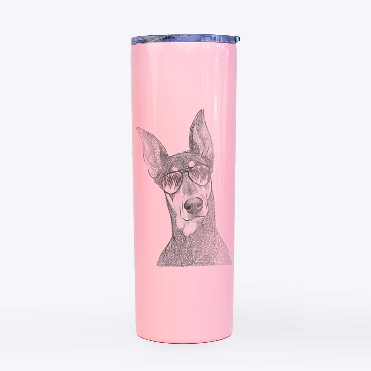 Jenna the Doberman Pinscher - 20oz Skinny Tumbler