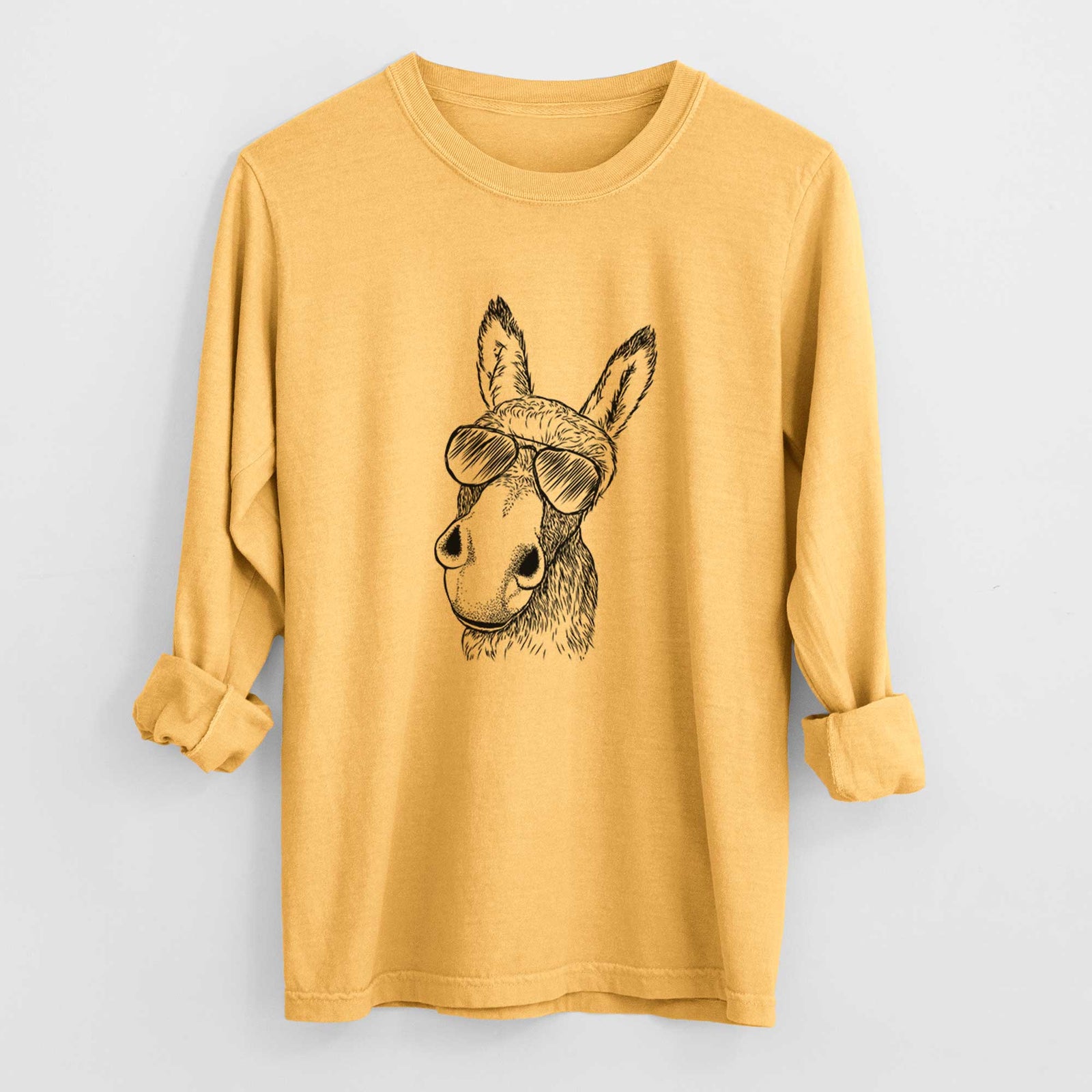 Aviators Jenny the Donkey - Heavyweight 100% Cotton Long Sleeve