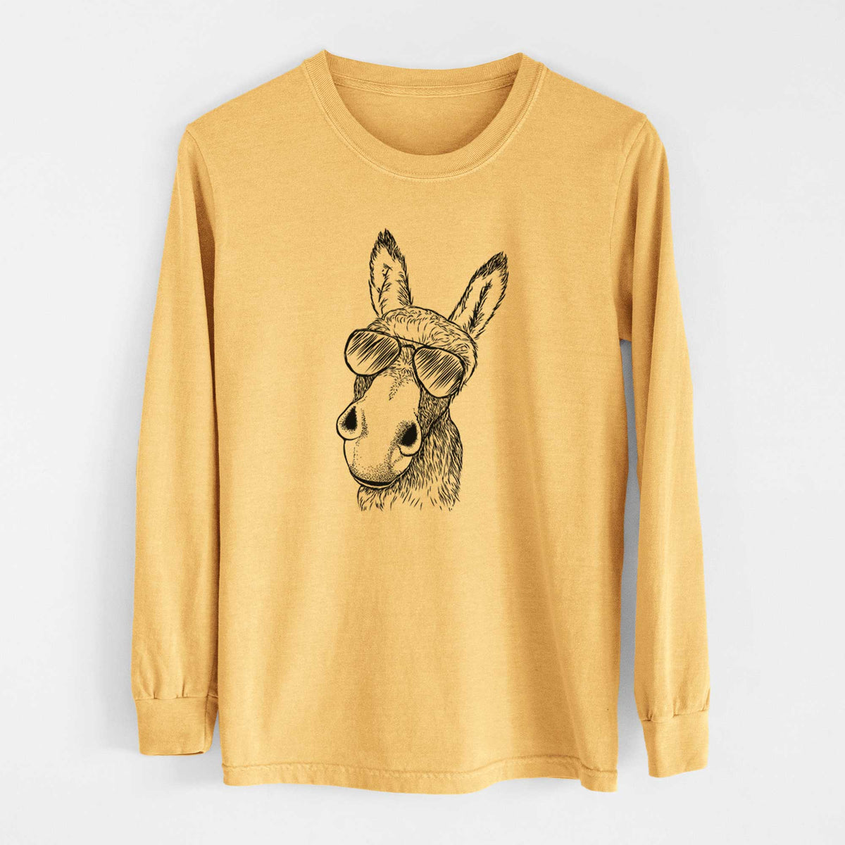 Aviators Jenny the Donkey - Heavyweight 100% Cotton Long Sleeve