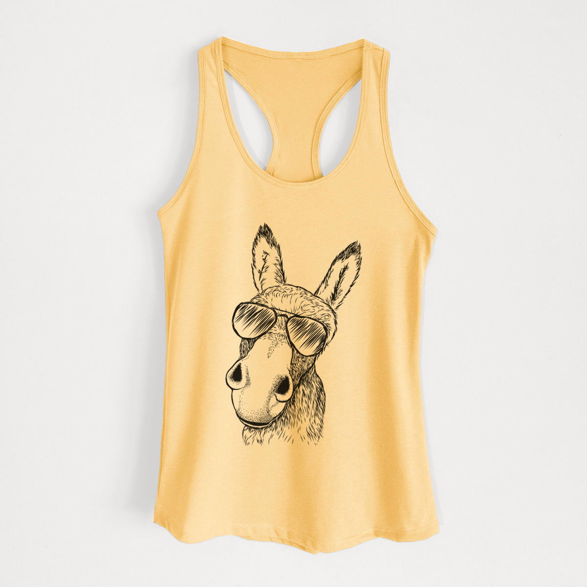 Jenny the Donkey - Women's Racerback Tanktop
