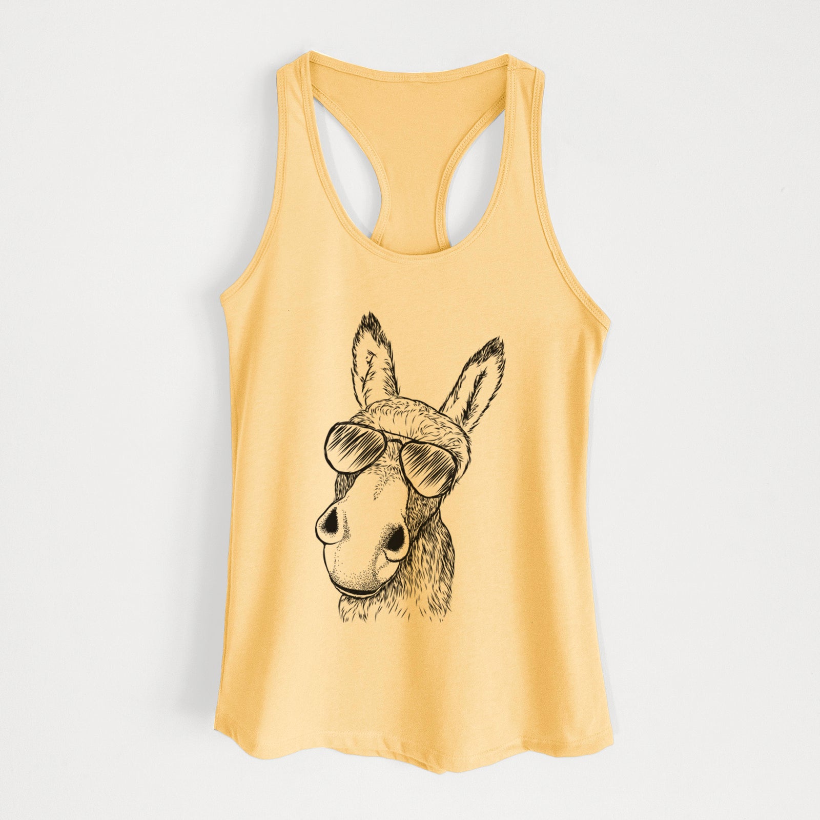 Jenny the Donkey - Women's Racerback Tanktop