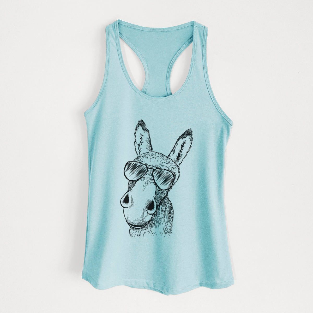 Jenny the Donkey - Women's Racerback Tanktop