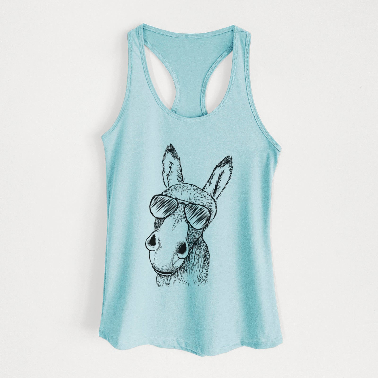 Jenny the Donkey - Women's Racerback Tanktop