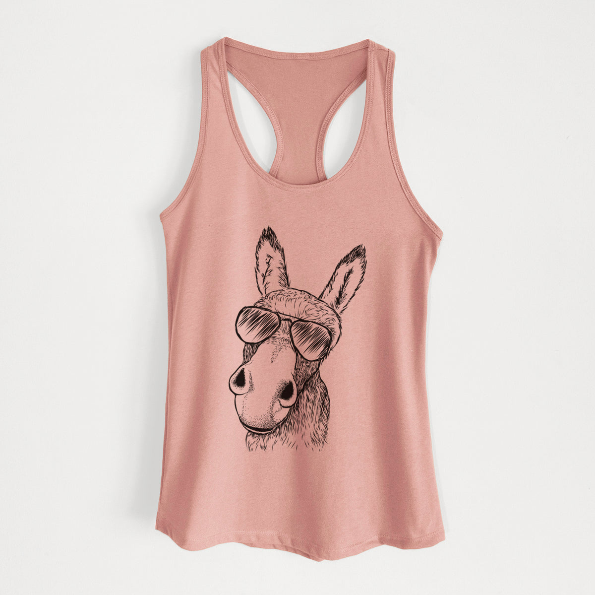 Jenny the Donkey - Women's Racerback Tanktop
