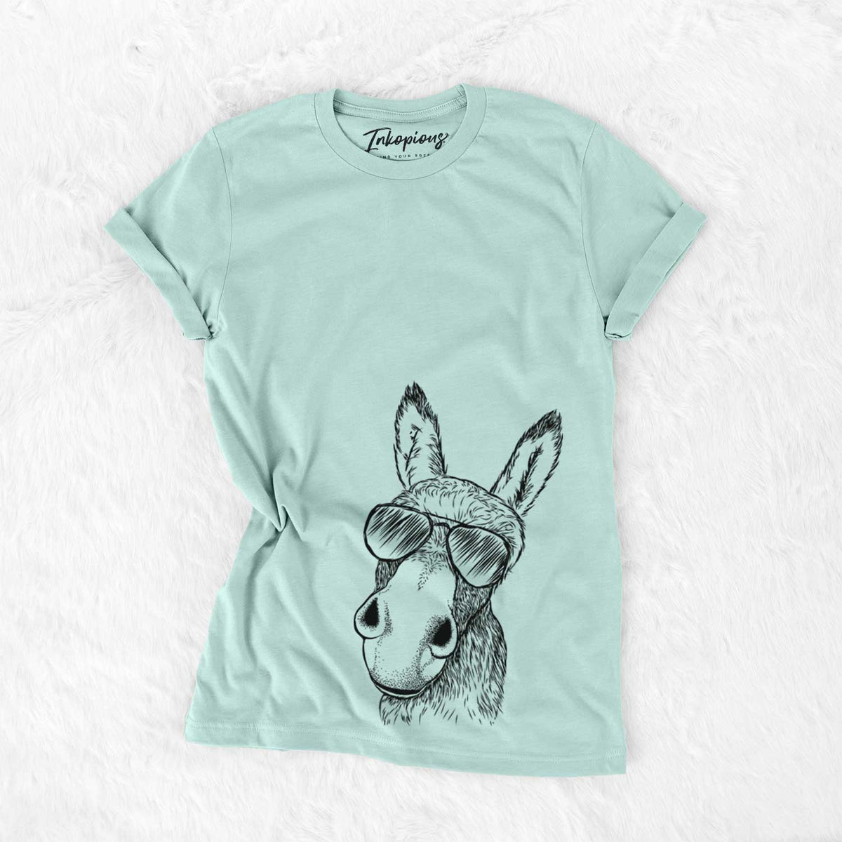 Aviator Jenny the Donkey - Unisex Crewneck
