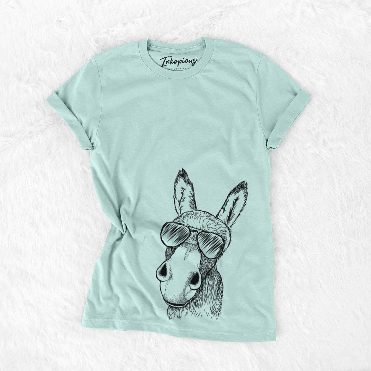 Aviator Jenny the Donkey - Unisex Crewneck