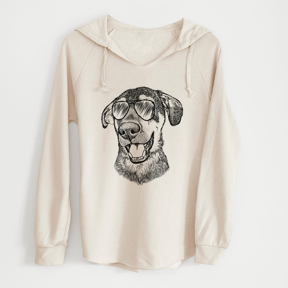 Aviator Jet the Mixed Breed - Cali Wave Hooded Sweatshirt