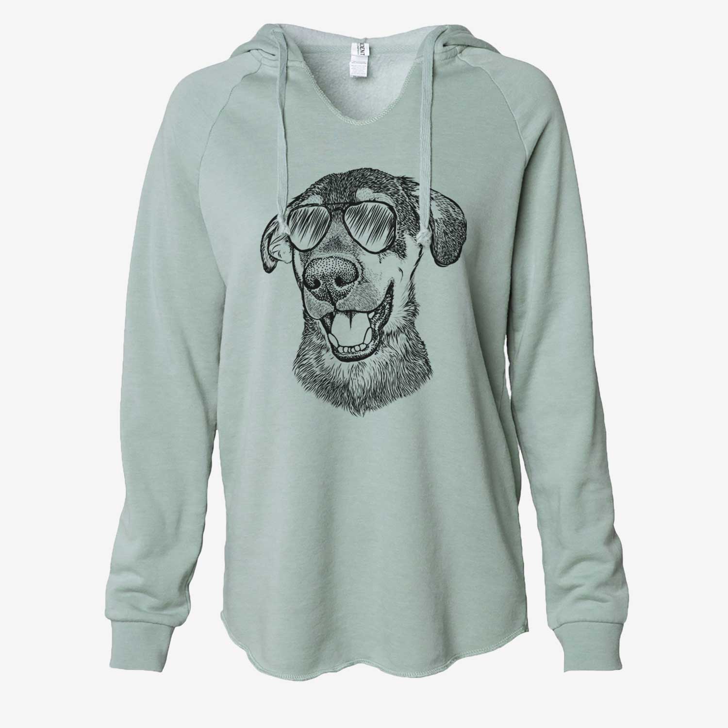 Jet the Mixed Breed - Cali Wave Hooded Sweatshirt