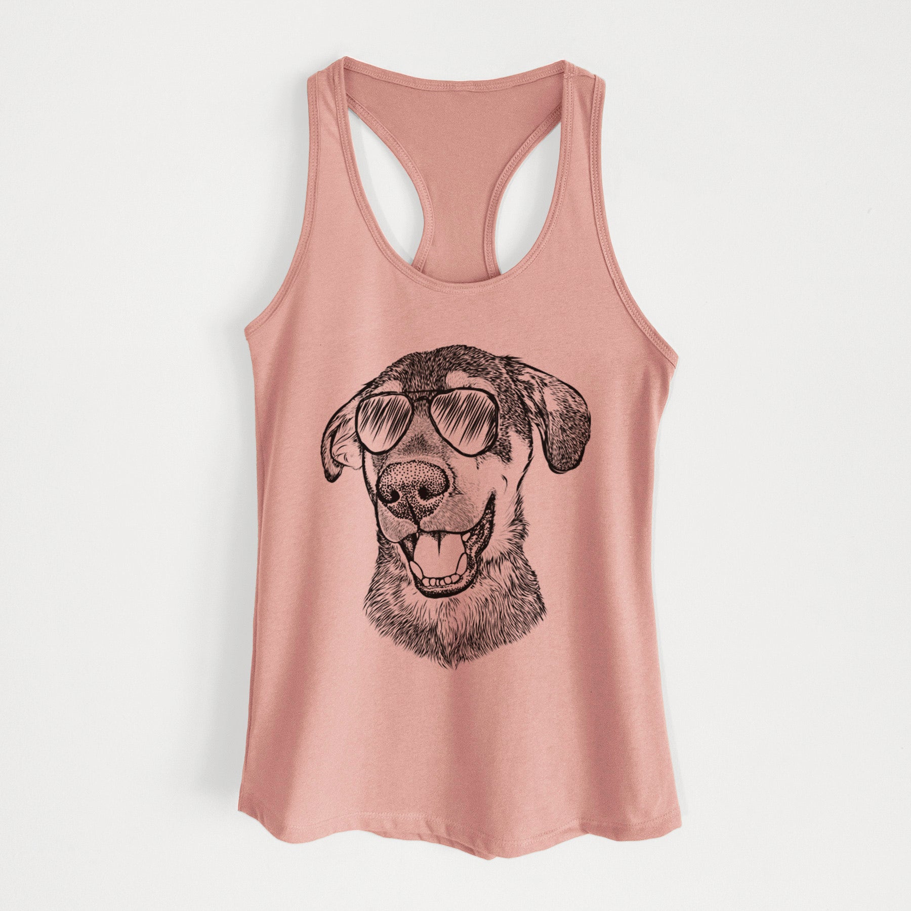 Jet the Mixed Breed - Women's Racerback Tanktop