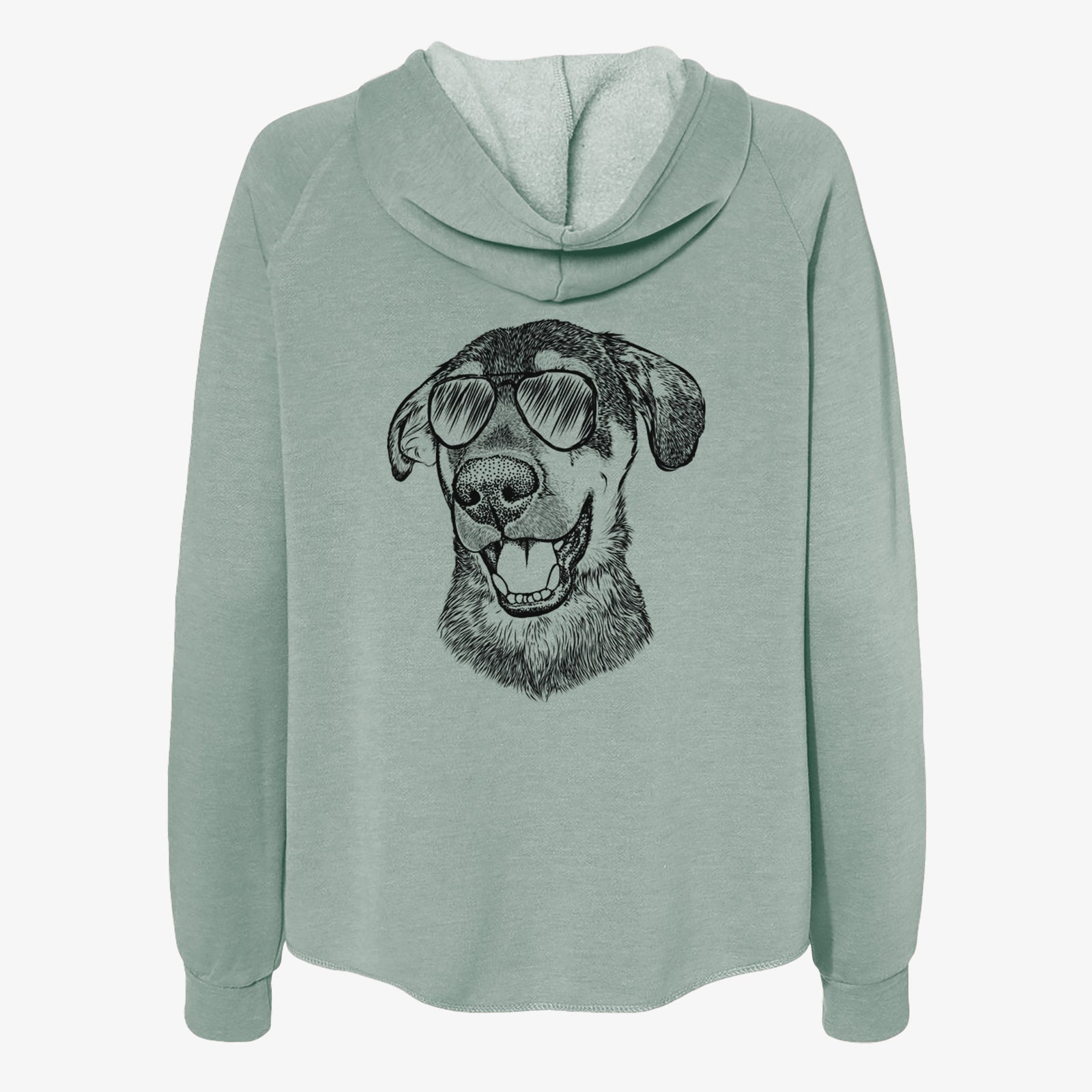 Jet the Mixed Breed - Women's Cali Wave Zip-Up Sweatshirt