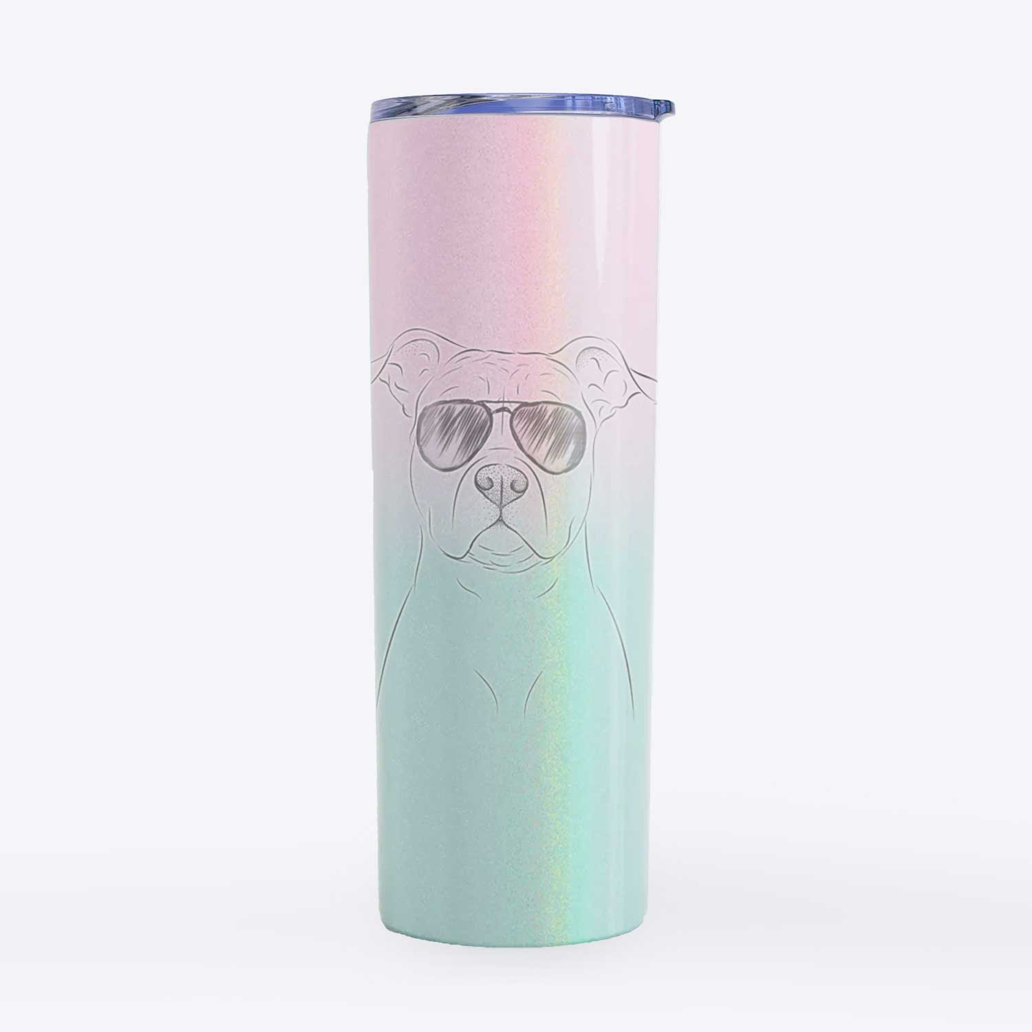 Jethro the American Staffordshire Terrier - 20oz Skinny Tumbler