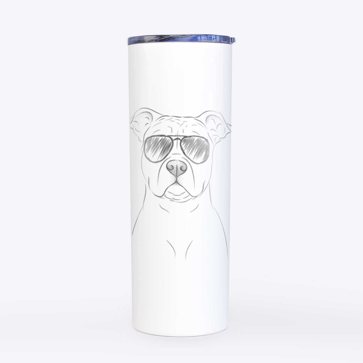 Jethro the American Staffordshire Terrier - 20oz Skinny Tumbler