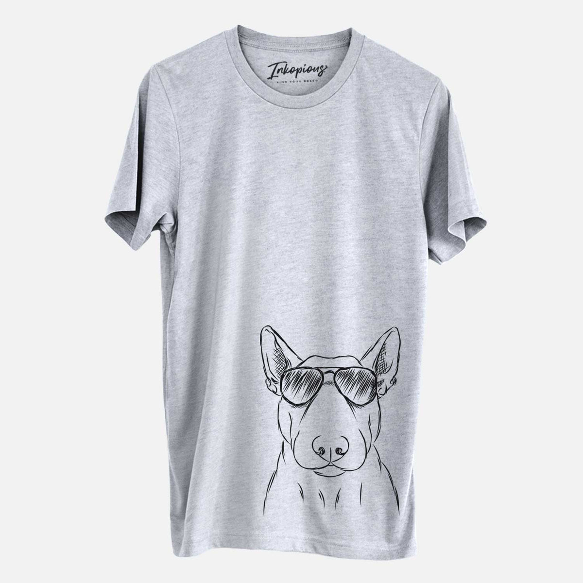 Aviator Jett the Bull Terrier - Unisex Crewneck