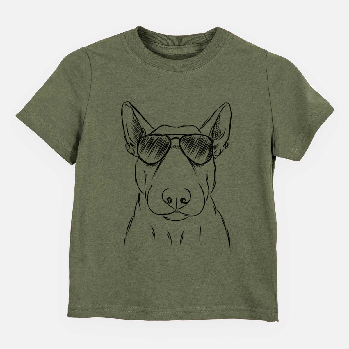 Aviator Jett the Bull Terrier - Kids/Youth/Toddler Shirt