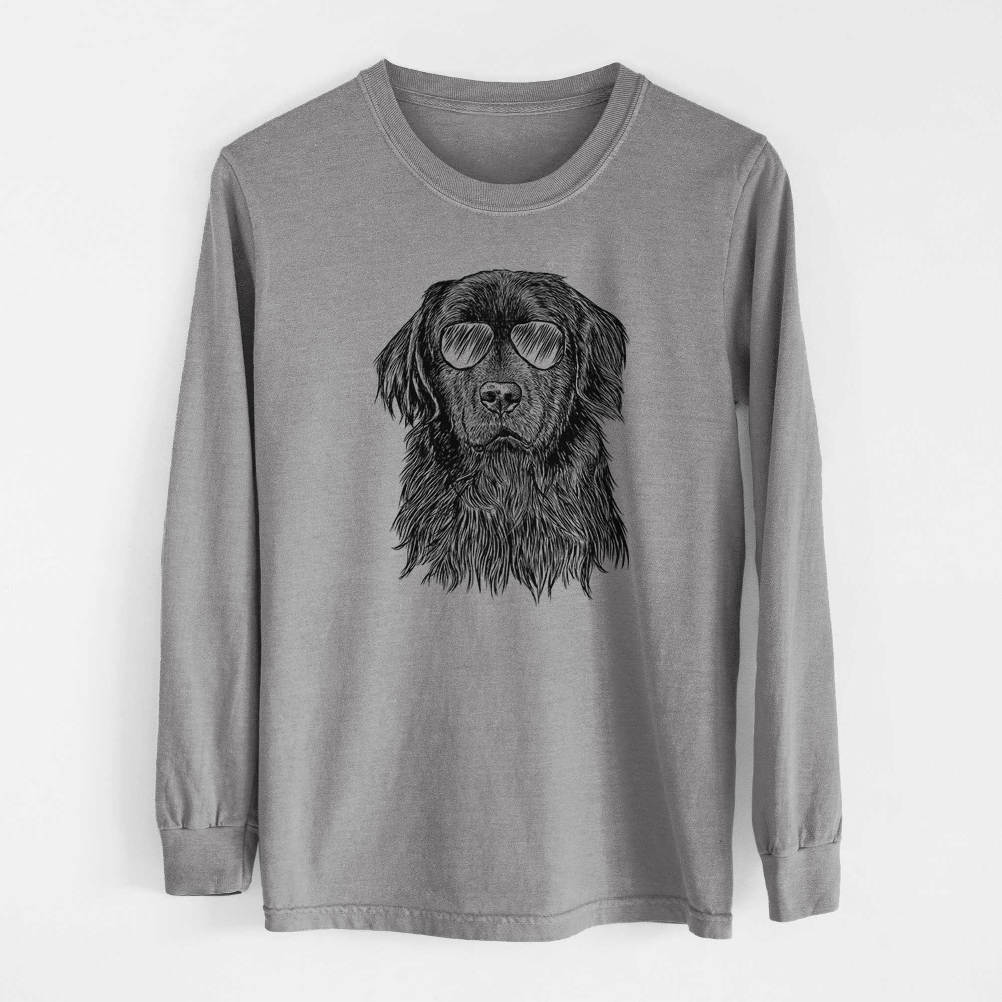 Aviators Jinx the Newfoundland - Heavyweight 100% Cotton Long Sleeve