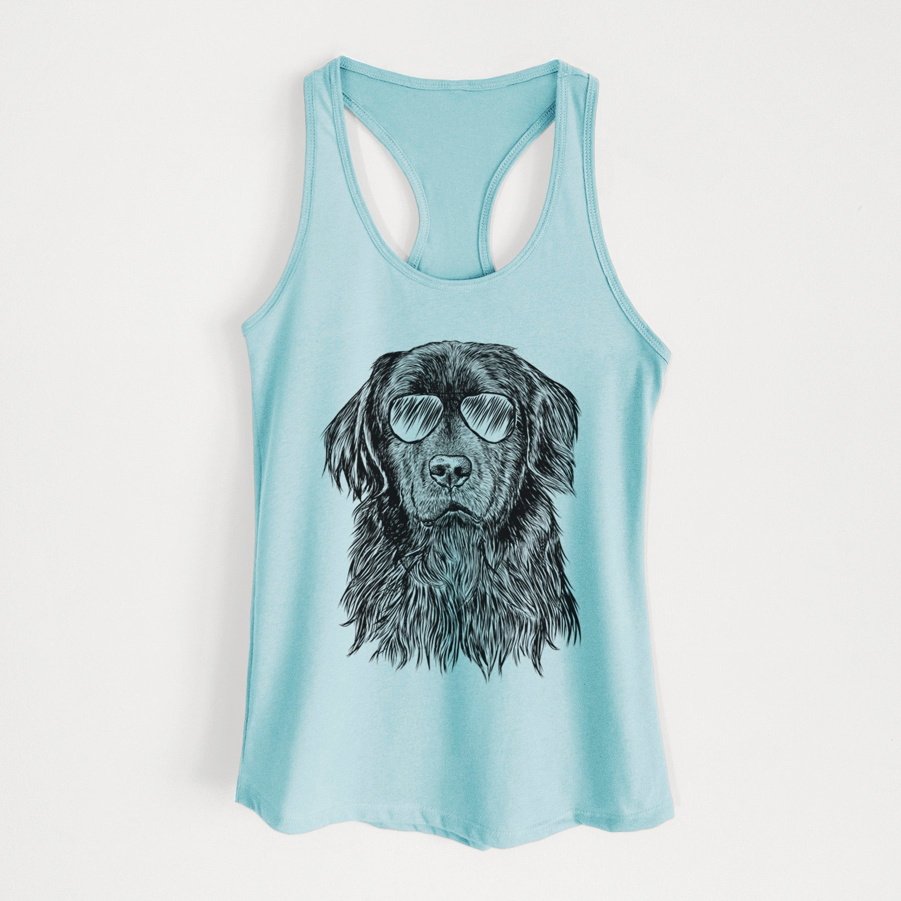 Jinx the Newfoundland - Women's Racerback Tanktop