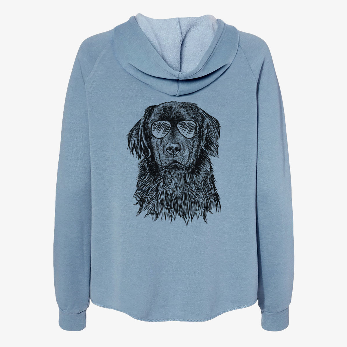 Jinx the Newfoundland - Women's Cali Wave Zip-Up Sweatshirt
