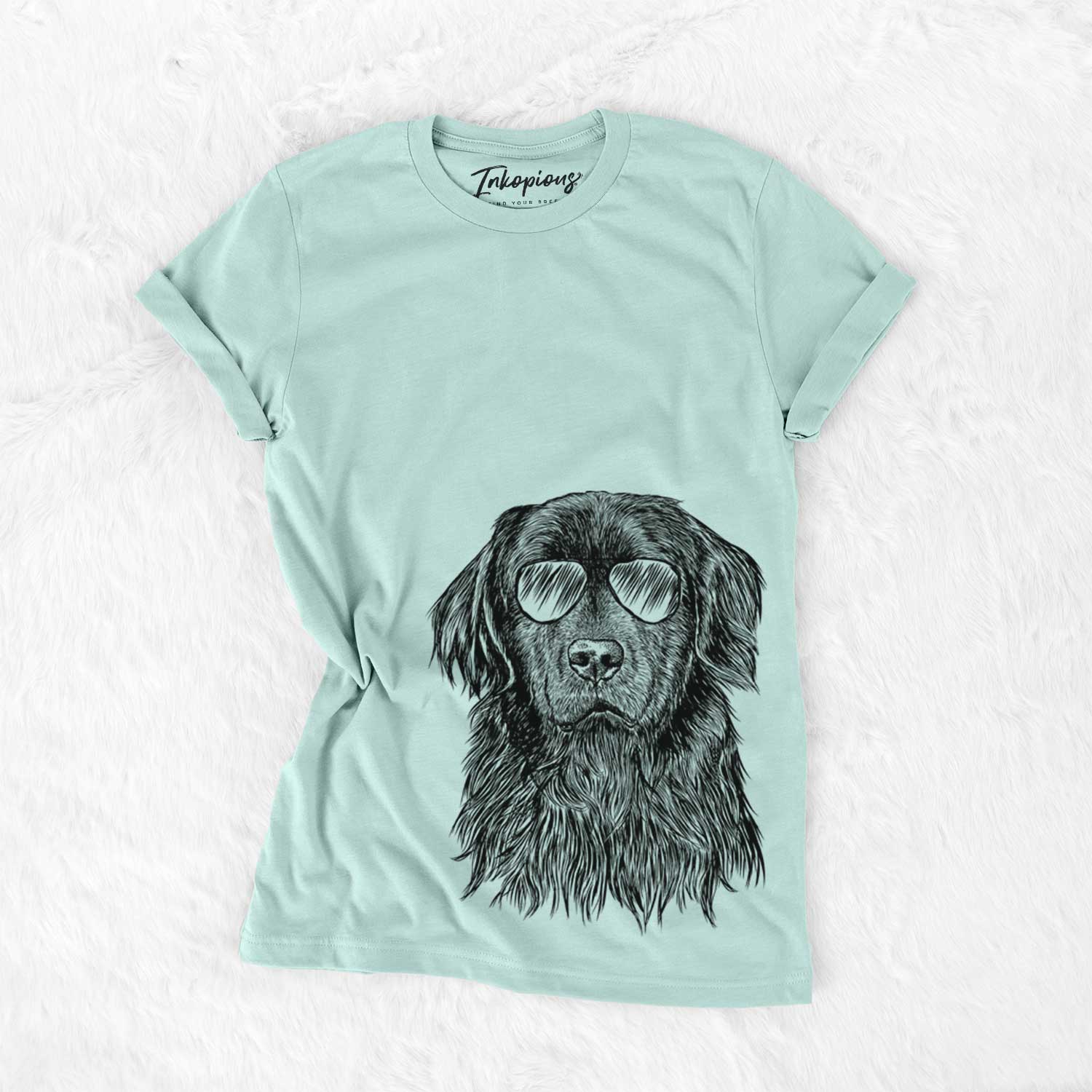 Aviator Jinx the Newfoundland - Unisex Crewneck