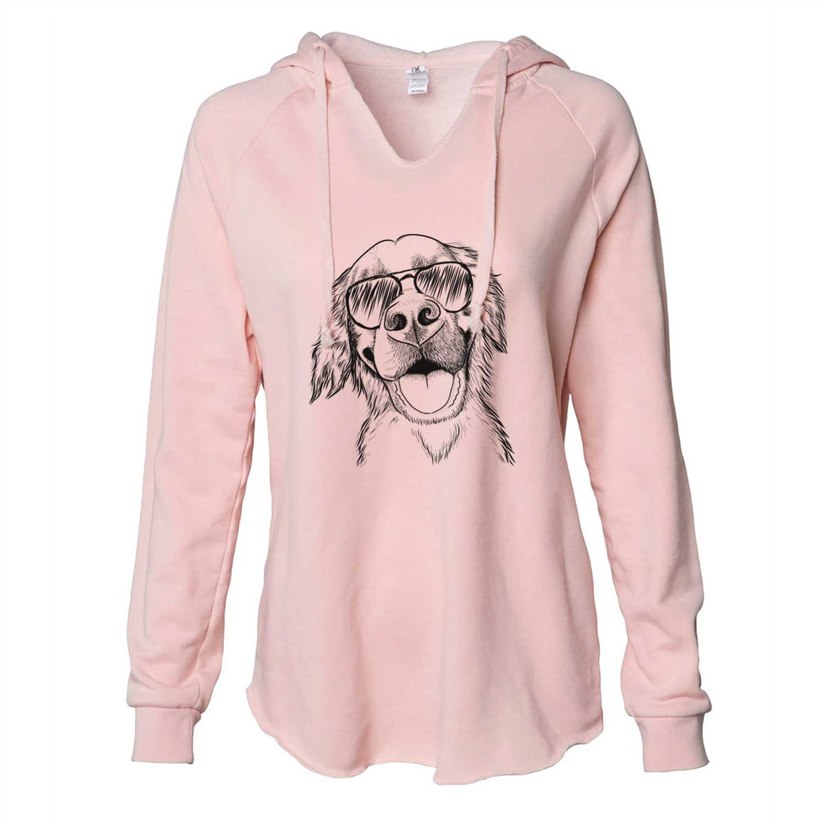 Jordy the Golden Retriever - Cali Wave Hooded Sweatshirt